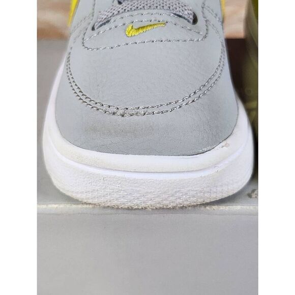 Nike AF1 Force 1 Size 4C Gray #A18 - Picture 7 of 9